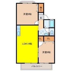 ヌーベルメゾンの物件間取画像